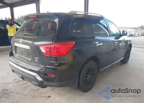 2018 Nissan Pathfinder Sl from USA, damaged, VIN 5N1DR2MM1JC665999